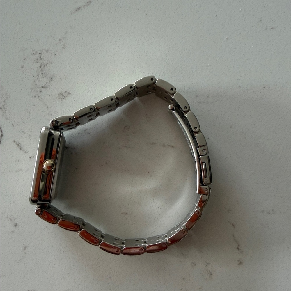 Two Tone Square Watch - Picture 2 of 6